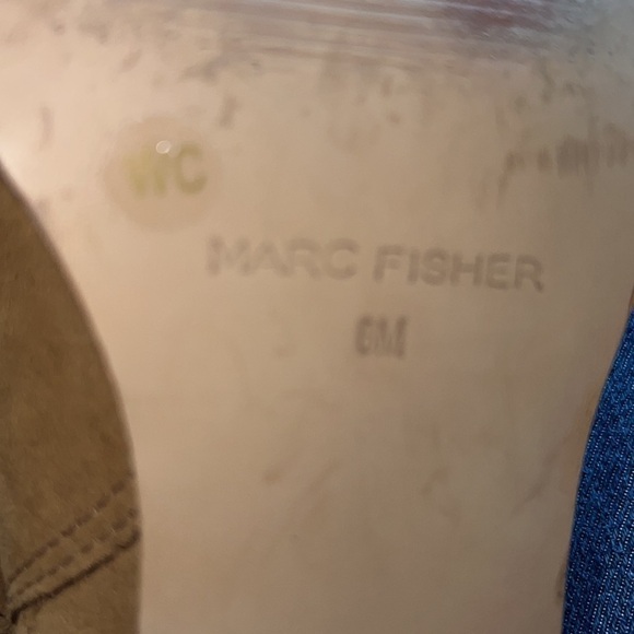 🔥 Marc Fisher Escape Over The Knee block heel Boots Size 6M - Picture 5 of 5